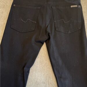 7 for all Mankind. Women's Black Jeans Givenere Super Skinny size 27
